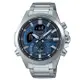 【CASIO 卡西歐】EDIFICE 藍牙智慧連線 男錶 不鏽鋼錶帶 防水100米 ECB-30D(ECB-30D-2A)