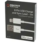 TECHBRANDS Charge and Sync Cable - 1M