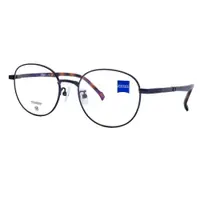 在飛比找ETMall東森購物網優惠-【ZEISS 蔡司】鈦金屬 光學鏡框眼鏡 ZS22120LB