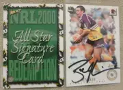 NRL 2000 All Star Signature Ben Ikin Auto Card SC7 #87