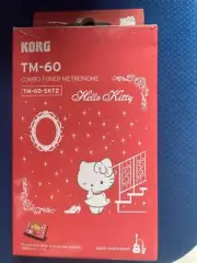 KORG Hello Kitty COMBO TUNER METRONOME CHROMATIC TM-60 Multi Instrument New