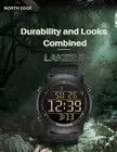 North Edge Men Military Sports Thermometer Barometer Electronic Smart Watch 2024