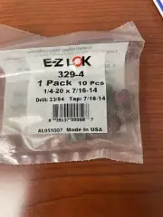 E-Z LOK 329-4 BAG OF 10 THREAD INSERTS