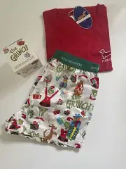 Peter Alexander Men’s Red Grinch Pyjama Set S
