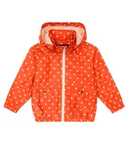 [Mini Rodini] Mini Rodini Printed raincoat M 12/18 red