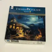Thomas Kinkade The Nativity Puzzle 1000 Pcs CEACO Christmas Manger 26.6” X 19”