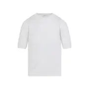 [Max Mara] Max Mara-Black Gerico Ss Knit Wool T-Shirt-Donna M STAND