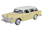 1955 Chevrolet Nomad - Yellow 1:24 Scale Car - Motormax 73248YL-TS