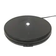fotoconic Black Electric Motorized Rotating Turntable Display Stand with LED,...
