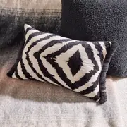 Soraya Ikat Chenille Oblong Cushion [HABLSORAY25OBL]