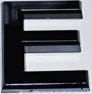 1 PCS - Apartment Number Sign/Mailbox Number Sign, E ( 3D,2.75 x 1.75,)