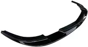 Car Front Bumper Lip Splitter Lip Compatible for Chevy C6 Corvette 2005-2013 Z06 ZR1 Style Wide Body Models Carbon Fiber Style(Glossy Black)