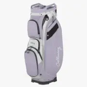 Callaway 2025 ORG 14 Cart Golf Bag NEW Silver Orchid Petal 14-Way