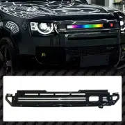 Front Radiator Mesh Grille Grill With LED Light Fits for LR Defender 2020-2024