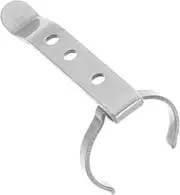 Small Flashlight Holder Metal Clip for Belt Hat Pocket Versatile Accessory for Work Outdoor