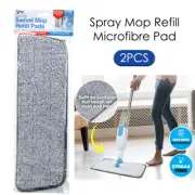 2Pcs X-tra Kleen® Cleaning Pads Microfibre Absorbent Machine Washable 40cm AU