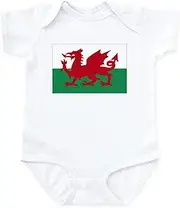 [CafePress] Welsh Red Dragon Infant Bodysuit Cute Infant Bodysuit Baby Romper