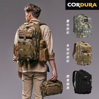 在飛比找momo購物網優惠-【Bagrun】二代都會玩家軍事風格瞬開後背包(軍風迷彩 戰