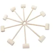 Autupy 20 Pieces Wooden Crab Lobster Seafood Mallets,Wooden Hammer for Chocol...