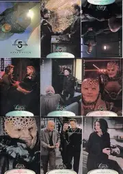 BABYLON 5 SEASON 5 1998 SKYBOX COMPLETE BASE CARD SET 81 TV