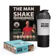 The Man Shake Get Started Pack Healthy Meal Replacement Weight Loss Shake