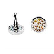 Stainless Steel Star Design Locket Clip Perfume Diffuser Holder Humidifiers