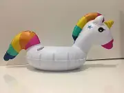 Colorful Unicorn Inflatable Drink Floating Holder
