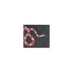 GUCCI 古馳 錢包 GG SUPREME SNAKE 黑色 新品 56926