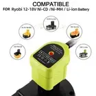 Lithium Fireproof Battery Charger Power Tools Charger For Ryobi Ni-Mh Battery