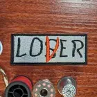 Lover Patch Stephen King's It Horror Movie Embroidered Iron On Patch 1.25x3"