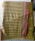 Indien Handmade Bedding Bedspread Quilt Coverlet Blanket Vintage Kantha Quilt