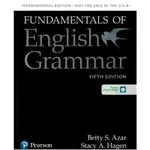 [敦煌~書本熊](英英)AZAR-FUNDAMENTALS OF ENGLISH GRAMMAR 5/E 9780136534495<書本熊書屋>