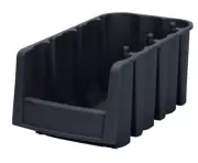 30796 Economy Stacking Shelf Plastic Storage Bins, (9-Inch x 6-5/8-Inch x 5-I...