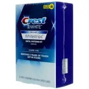 2 Pack Crest 3D White Classic Vivid No Slip Whitestrips, 20 Ct