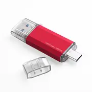 T3 Type-C/USB3.0 Mobile Computer Dual-Use U Disk 64GB 128GB USB-C OTG Flash Drive
