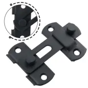 Safety Door Bolt Gate-Latch Flip Latch Latch Lock Matte Black Paint Finish