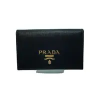 在飛比找蝦皮購物優惠-PRADA 名片夾男士 黑色 日本直送 二手