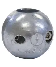 B&S Marine Anodes BSM78SL 7/8" Streamline Collar Zinc Anode