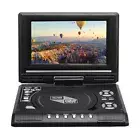 Portable DVD Player 16: 9 Swivel Screen CD/ DVD/ DVD/ VCD/ All Regions Support