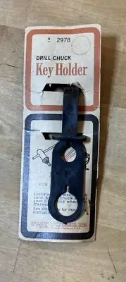 Craftsman 2978 Drill Chuck Key Holder NOS