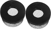 IWOWHERO Drain Filter Sink Strainer 2pcs Pool Strainer Filter Stainless Steel Screen Cap for Pool Cleaning