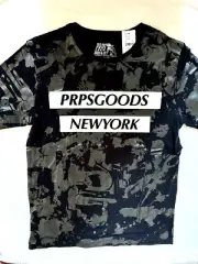 PRPS Black Reflective Patch T-Shirt Men‘s Size M (New with tags)
