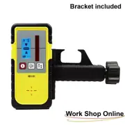 Red Rotary Laser Level Receiver Detector Spectra Topcon Leica CPI Compatible