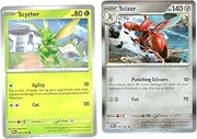 Scizor 141/197 Holo Rare - Obsidian Flames - Pokemon Evolution 2 Card Lot