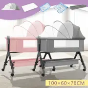 Sleep Cradle Baby Cots Foldable Newborn Co-Sleeper Bed Baby Bassinet Bedside
