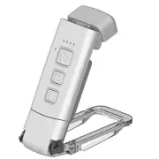 Rechargeable LED Clip Book Light USB for Reading in Bed Warm White Lamp
