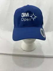 3M Open TPC Twin Cities Ahead Performance Blue Strapback Hat NWT