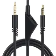 Heavy Duty Sound Cable with Volume Control for A10 A40 A30 Gaming Headsets