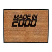 Made In 2000 - Funny Novelty Doormat Man Cave Floor mat