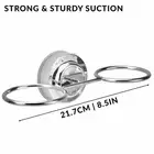 Toothbrush Holder Suction Cup Holder 21.7cmx11.7cm Anti-rust Organizing Tools